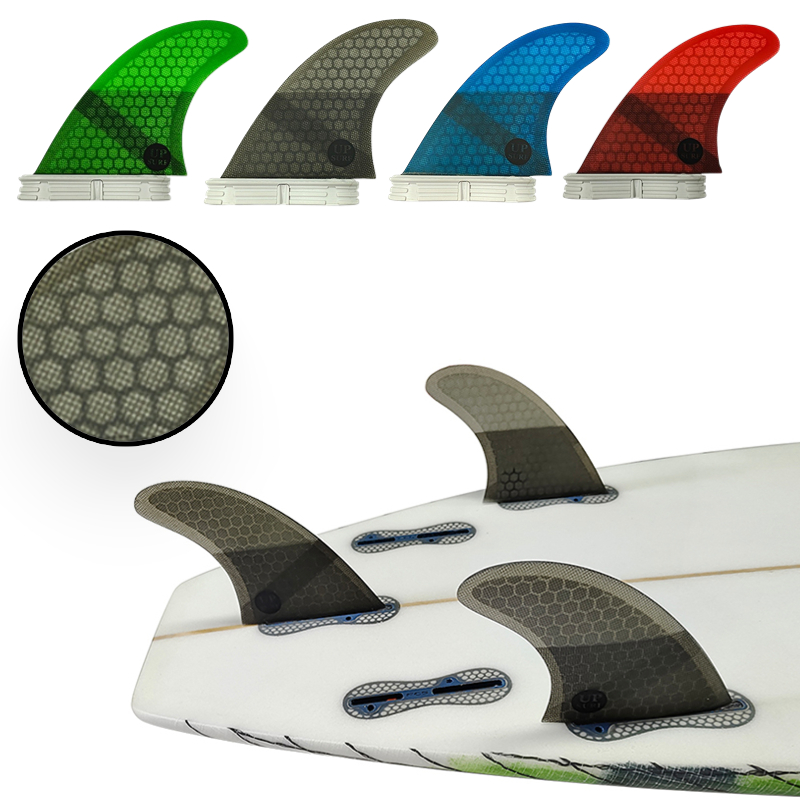 Swim Fins - Mトライフィン サーフボードフィン UPSURF FCS 2フィン G5サイズ