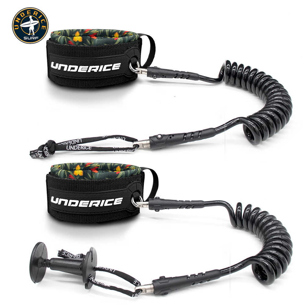 TPU サーフボード リーシュ 調節可能なコイル状上腕骨リー - Surfboard Leash のレビューと価格