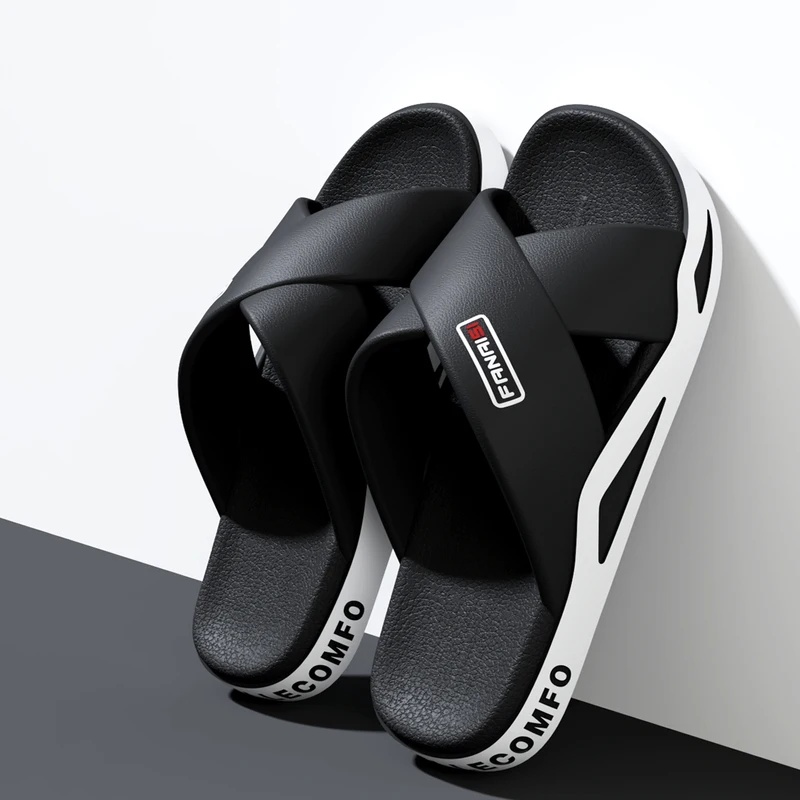 ZUOFU メンズ クロスストラップ オープン トゥ スライ - Flippers Swimming のレビューと価格