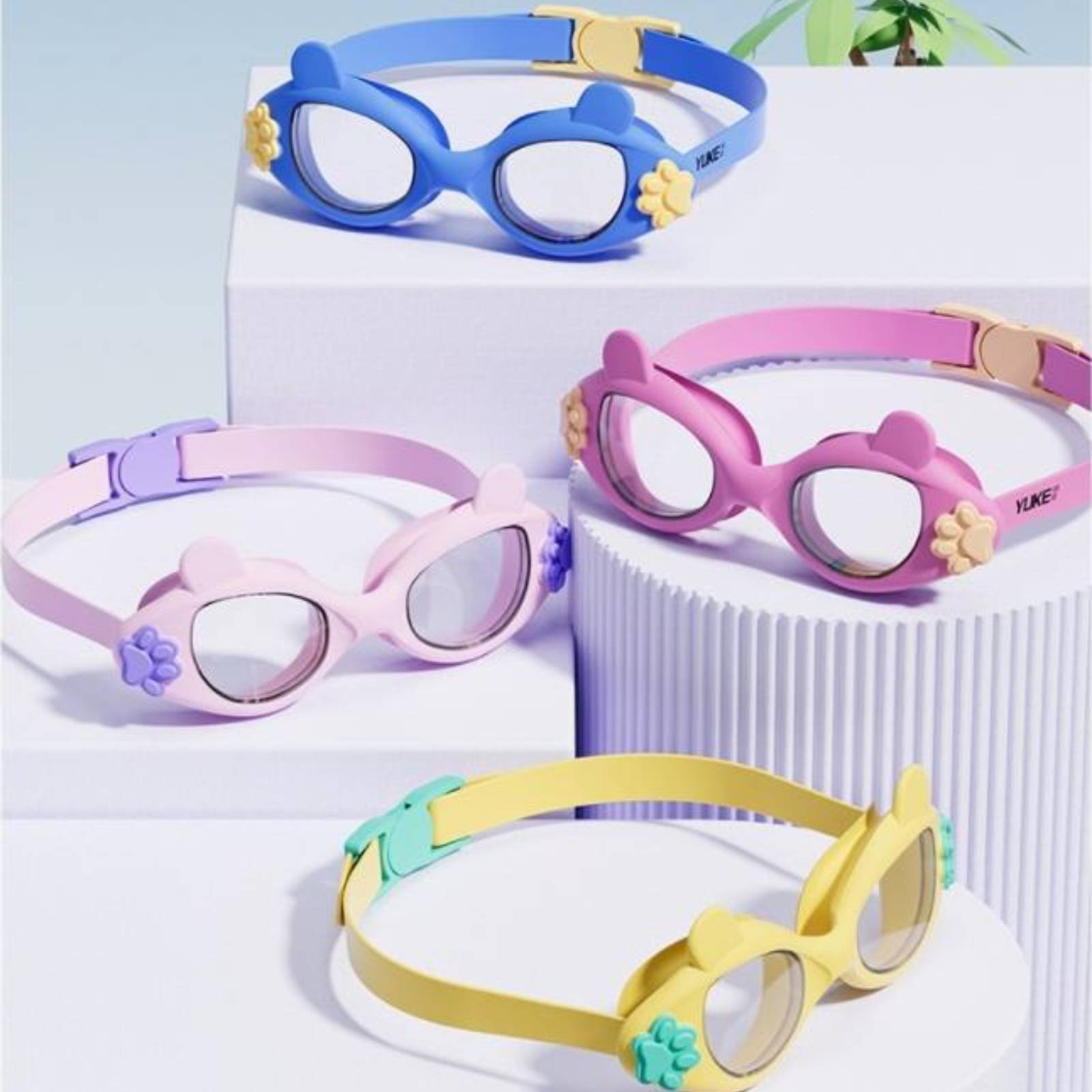 キッズスイムゴーグル 快適なフィット感 子供用スイミングゴー - Goggles Swim のレビューと価格