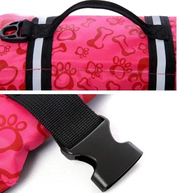 夏犬ライフジャケット反射調節可能な大型犬水着安全ベストサーフ - Life Jacket のレビューと価格