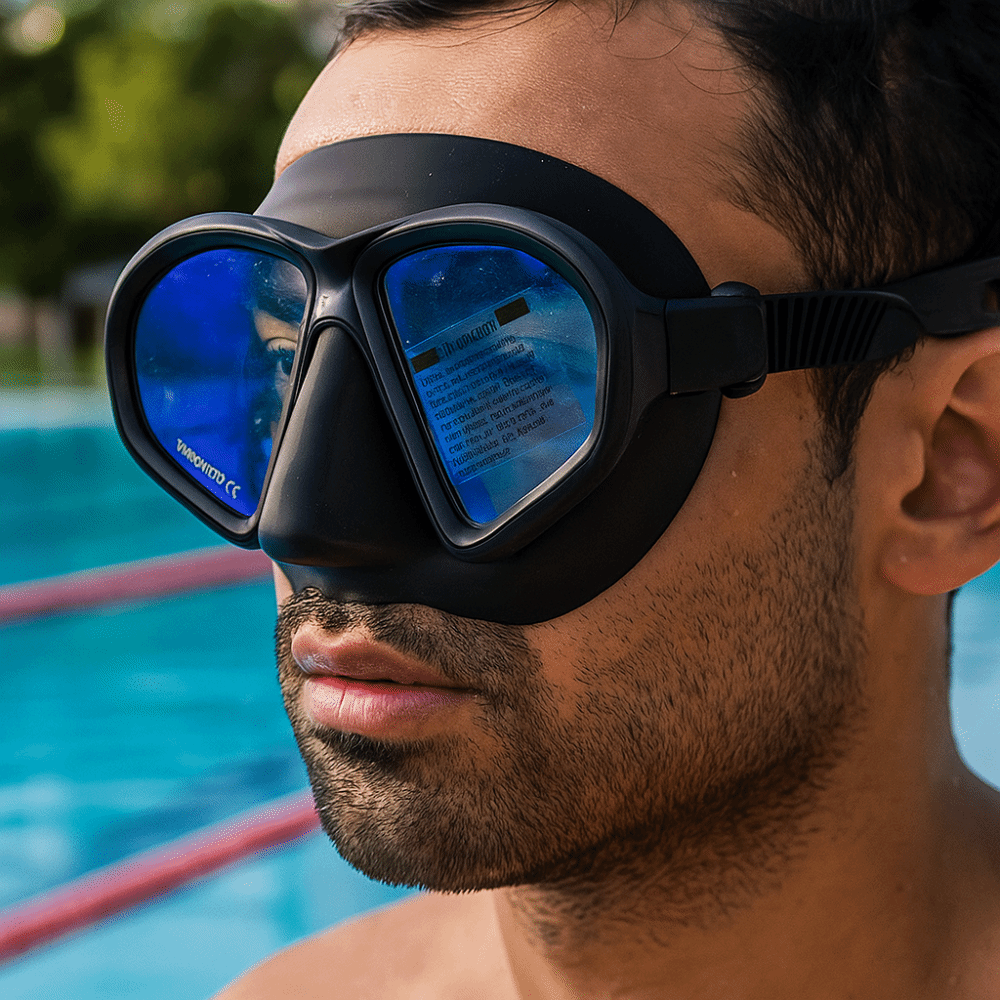 強化ガラスフリーダイビングマスク折りたたみ式シュノーケルJ型 - Snorkel Set のレビューと価格