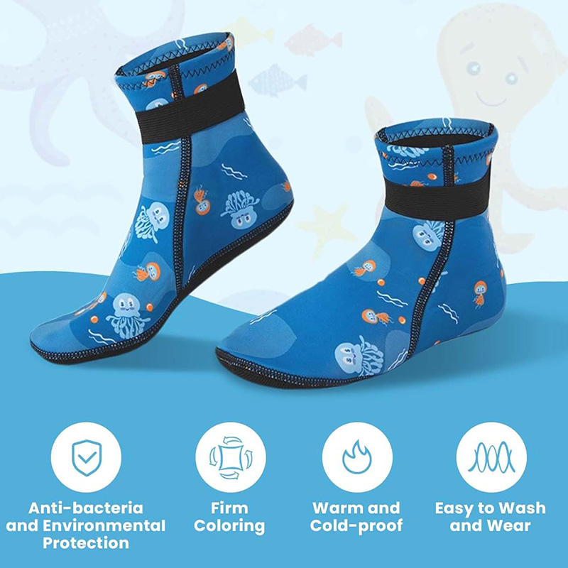 3 ミリメートルネオプレン水泳靴下子供幼児ビーチソフトシュー - Swim Fins のレビューと価格