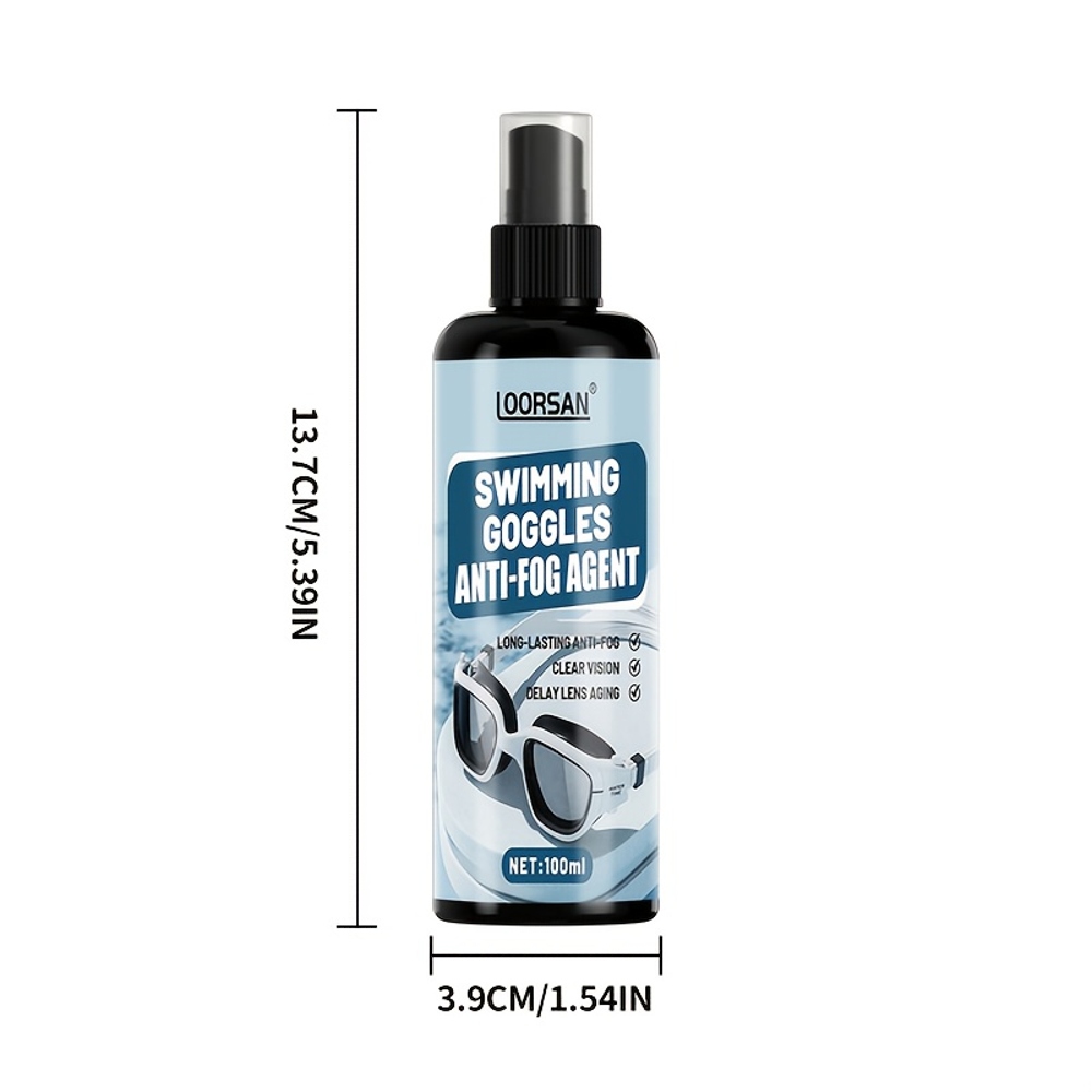 LOORSAN 100ML ゴーグル用曇り止めスプレー -  - Goggles Swim のレビューと価格