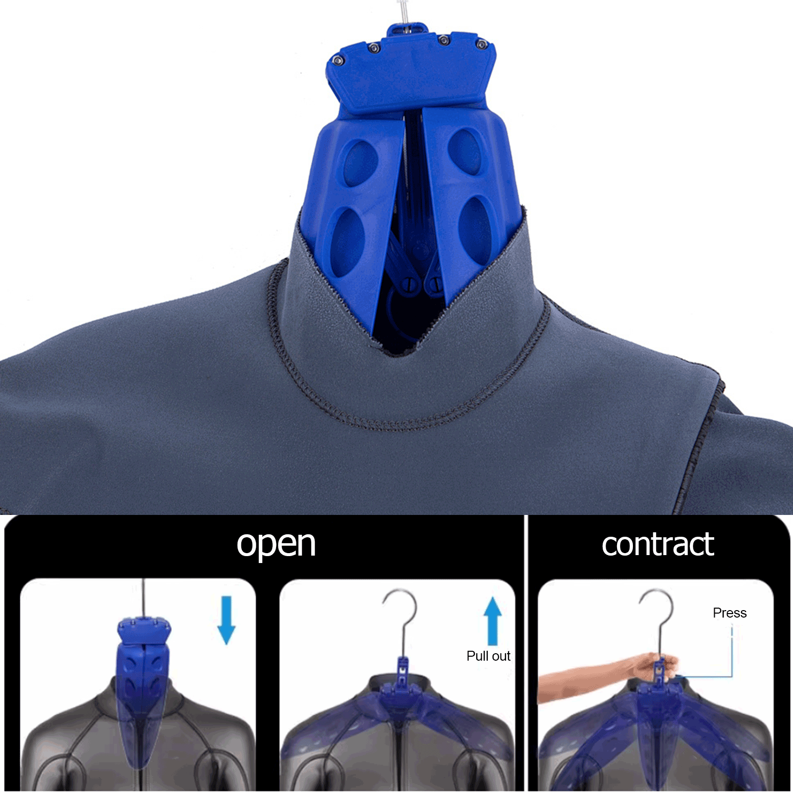 ダイビングウェットスーツハンガー 折りたたみ式ダイビングスー - Snorkel Set のレビューと価格